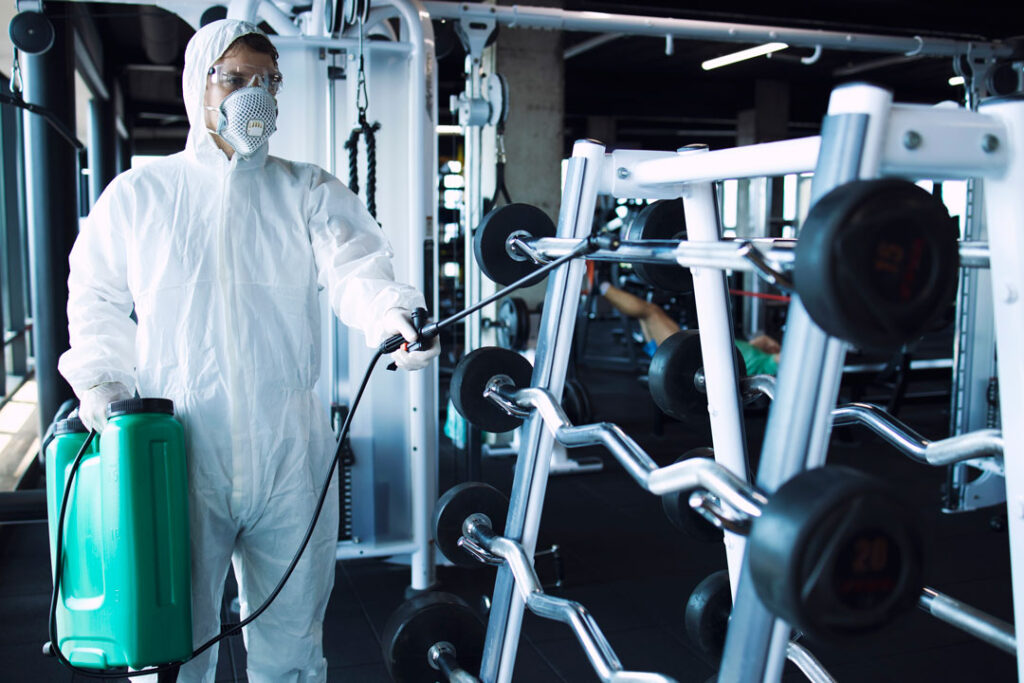 spor salonu ilaçlama fitness ilaçlama izmir kirazoglu ilaçlama